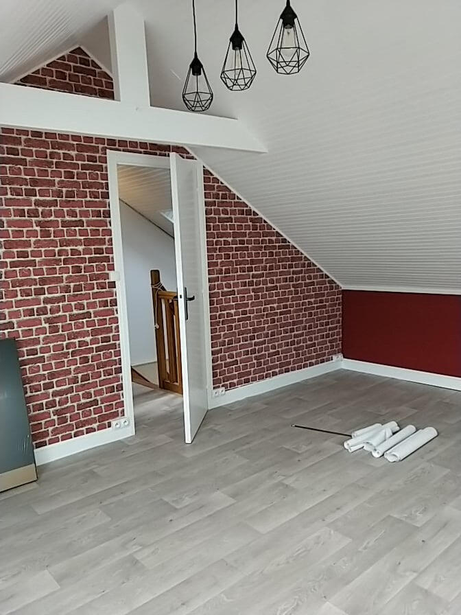 Wallpaper brick effect 2020