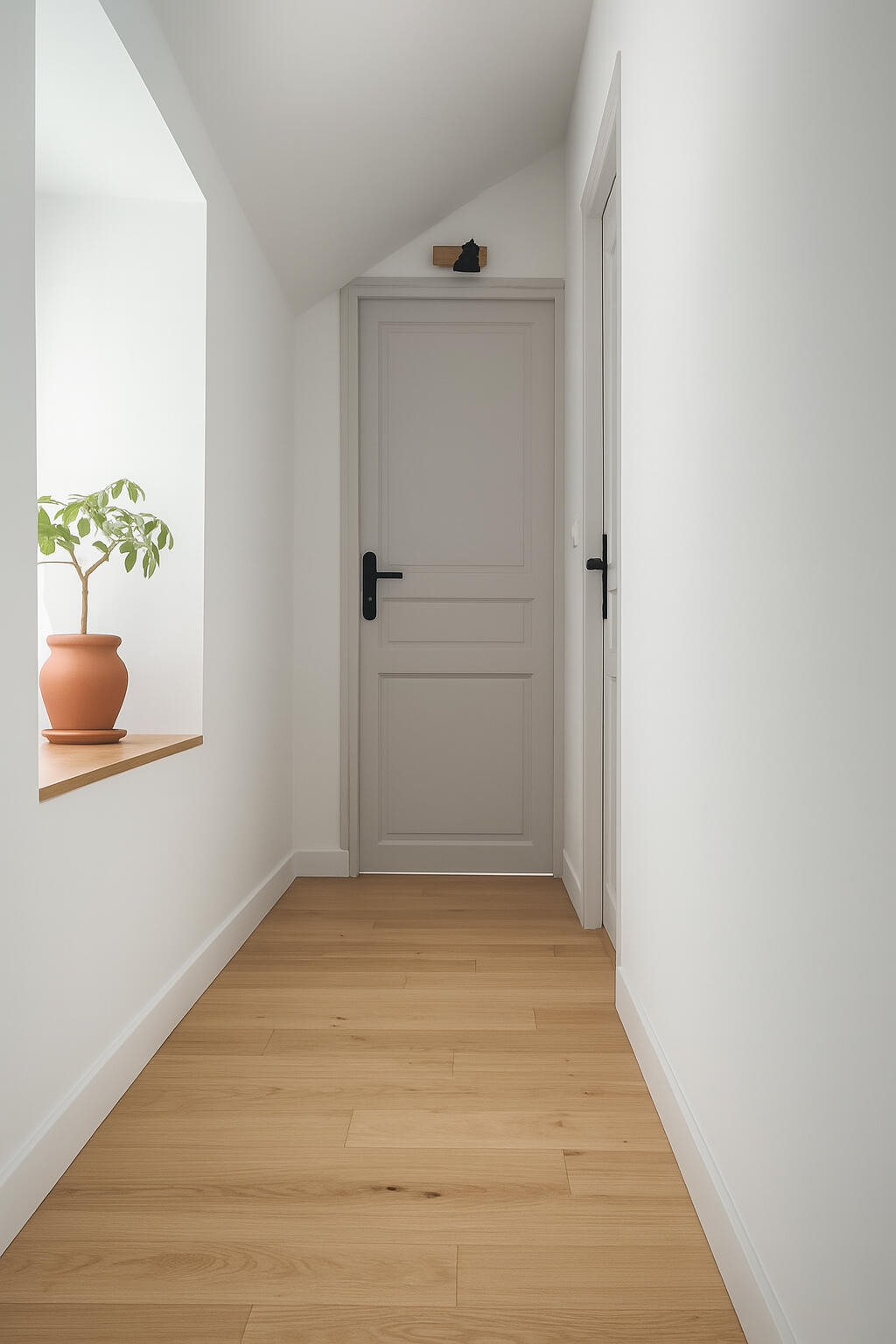 Corridor finished