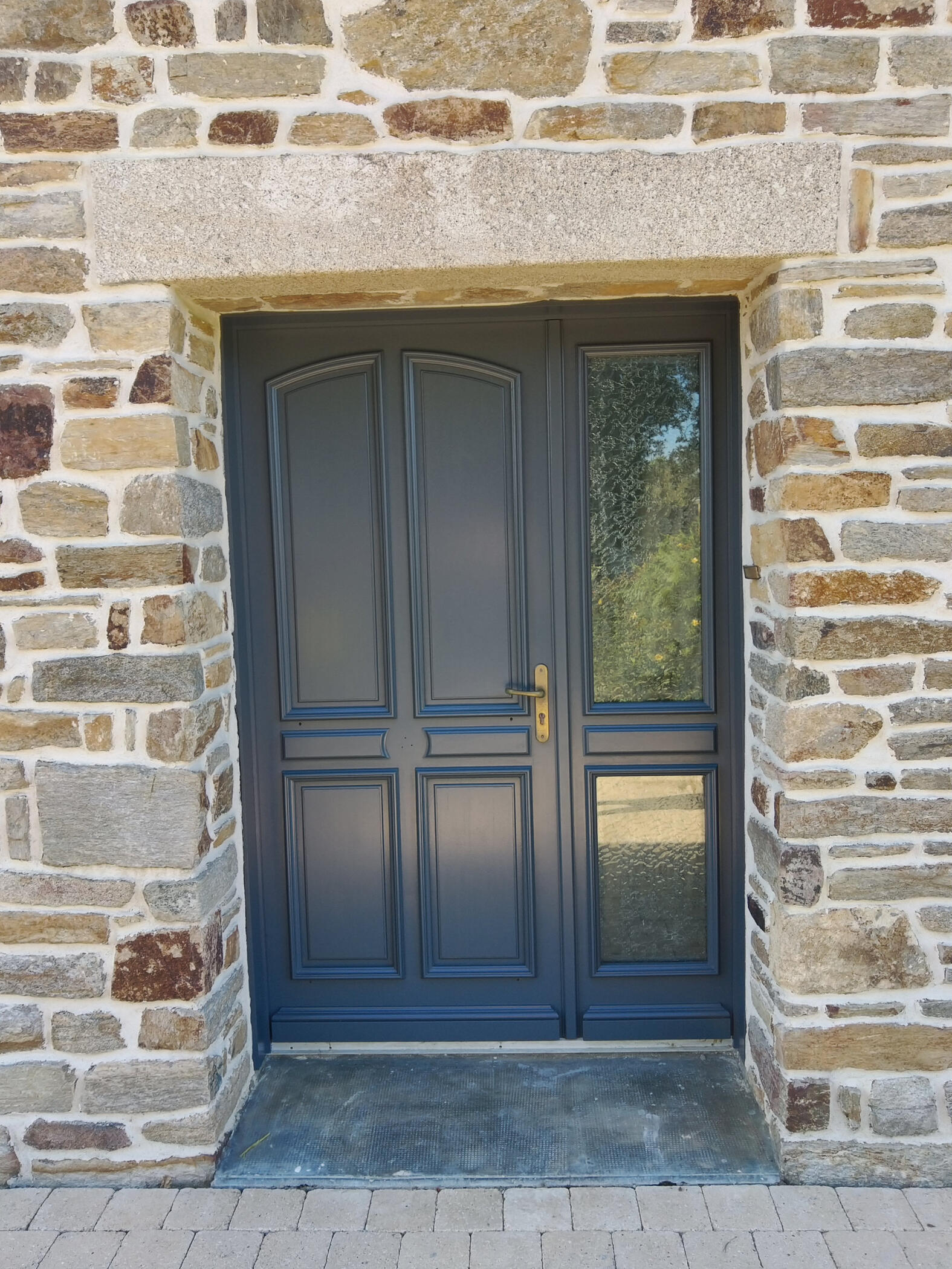 New painted main door