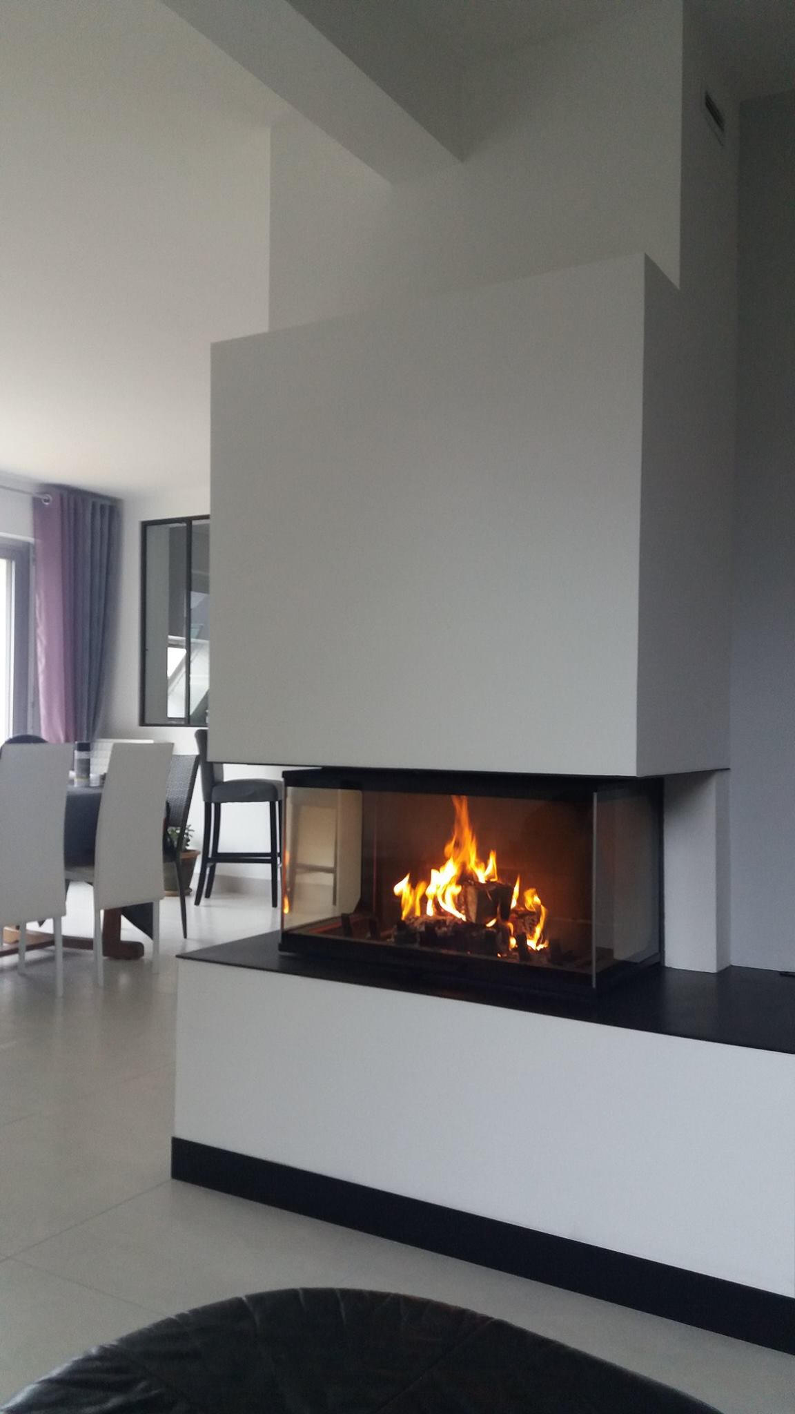 Renovated white/grey Living room